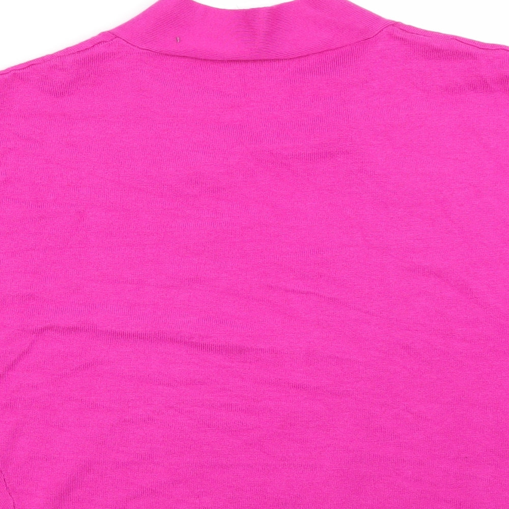Papaya Womens Pink Cardigan Jumper Size 8