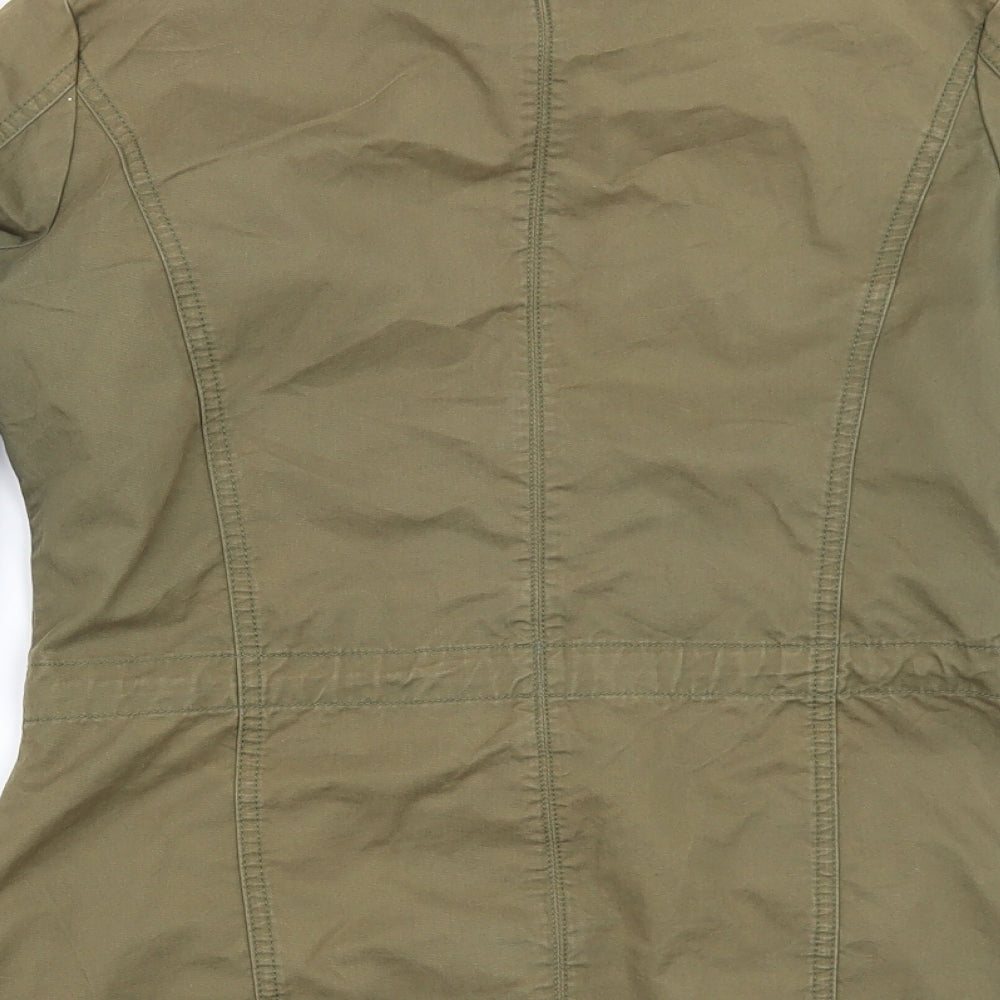 Dorothy Perkins Womens Green Denim Jacket Size 6