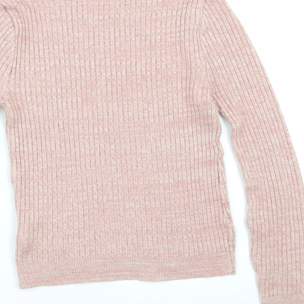 Topshop Womens Pink Pullover Jumper Size S