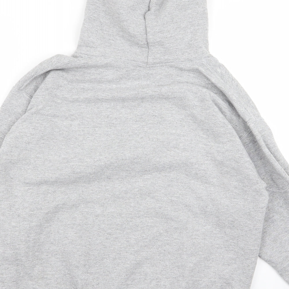Gildan Womens Grey Pullover Jumper Size S