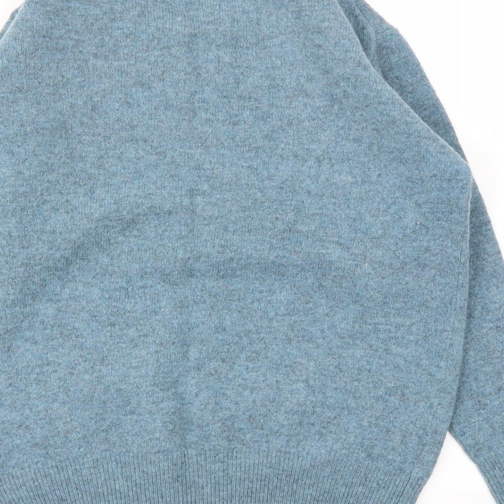 JAMES PRINGE Mens Blue Pullover Sweatshirt Size M