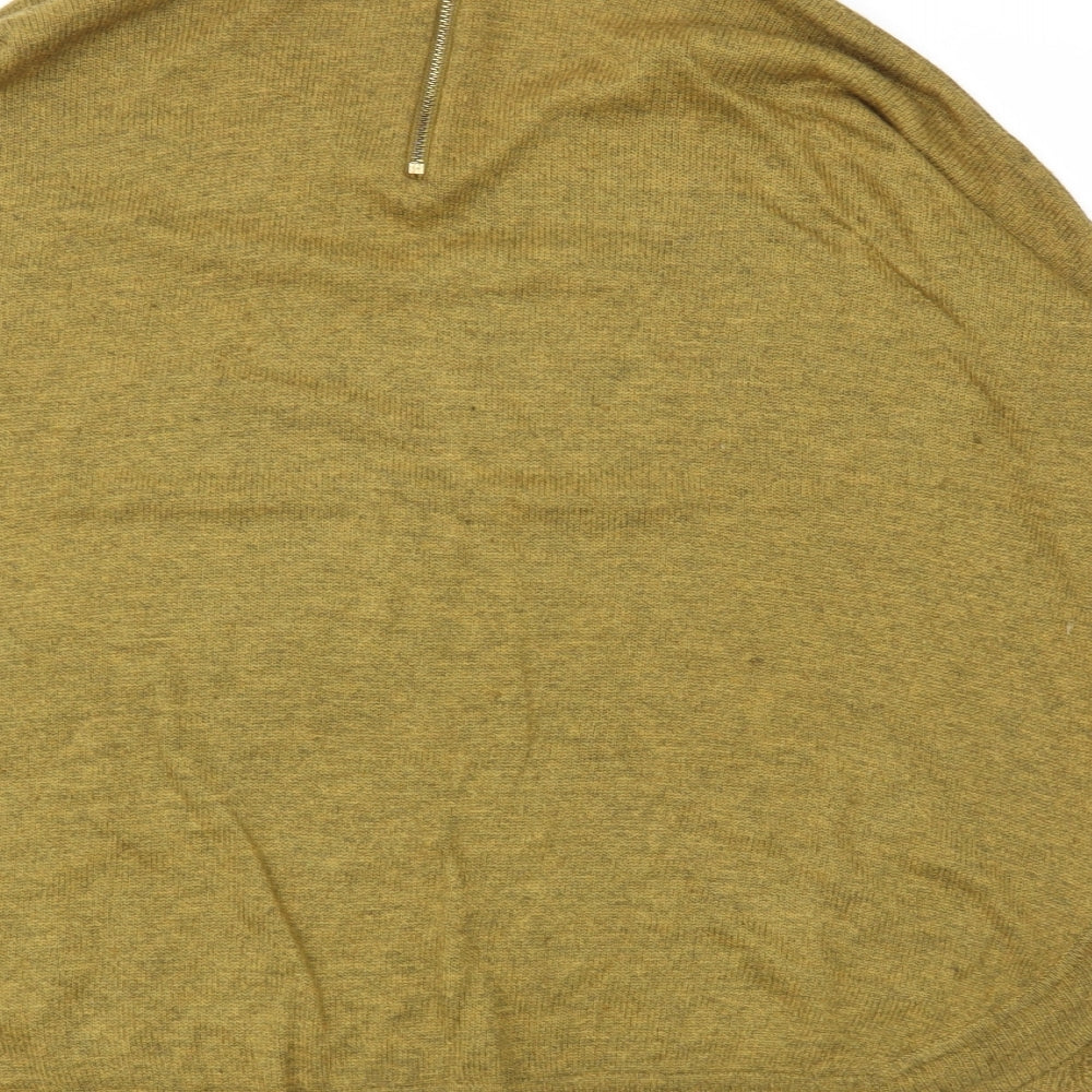 H&M Womens Green Pullover Jumper Size M