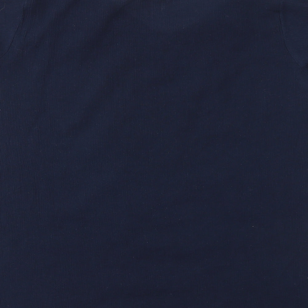 Maxi Blue Womens Blue Basic T-Shirt Size L