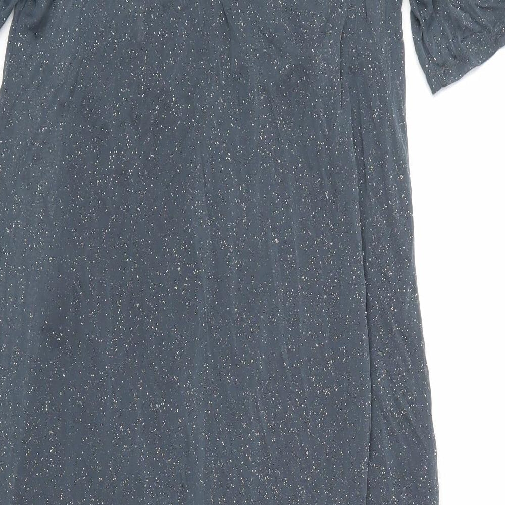 River Island Womens Grey Fit & Flare Size 12
