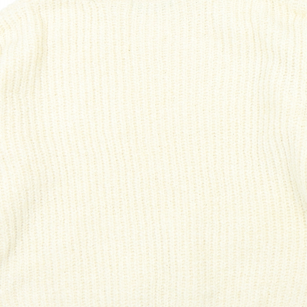 F&F Womens Beige Pullover Jumper Size 12