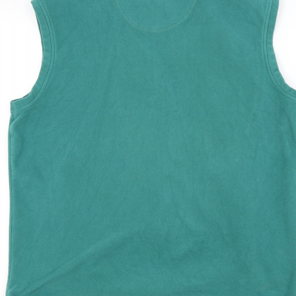 Crane Sports Womens Green Jacket Waistcoat Size L