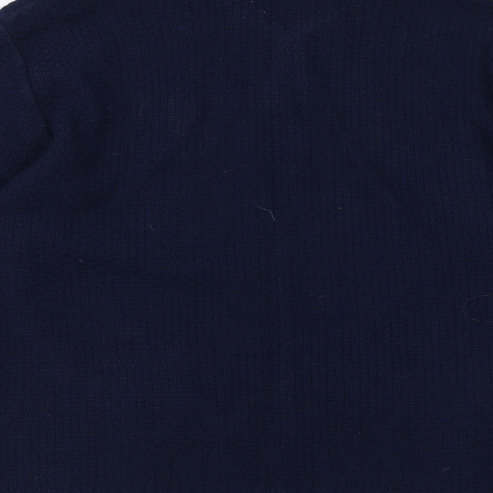 Sixth Avenue Womens Blue Cardigan Jumper Size L