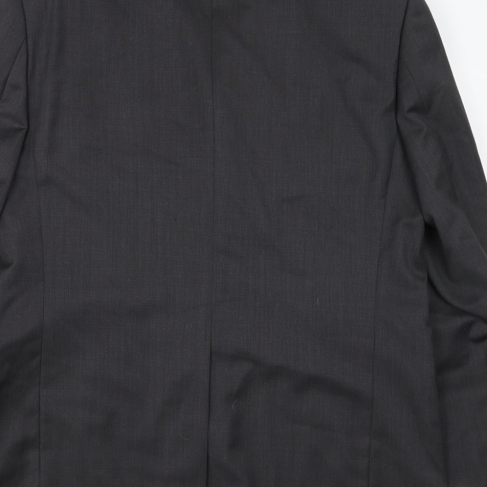 Marks & Spencer Mens Grey Jacket Suit Jacket Size 42