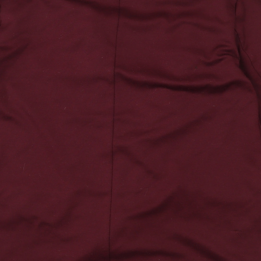 New Look Womens Red Jacket Size 10