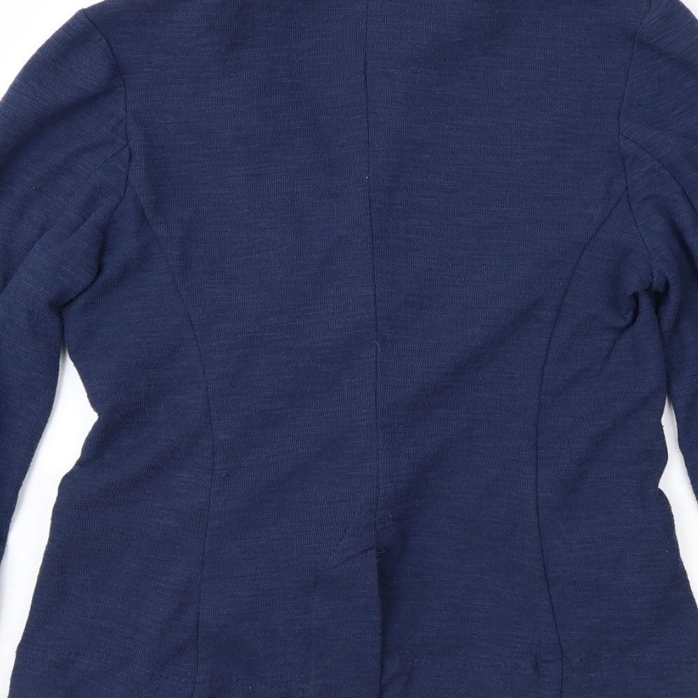 New Look Womens Blue Jacket Size 10