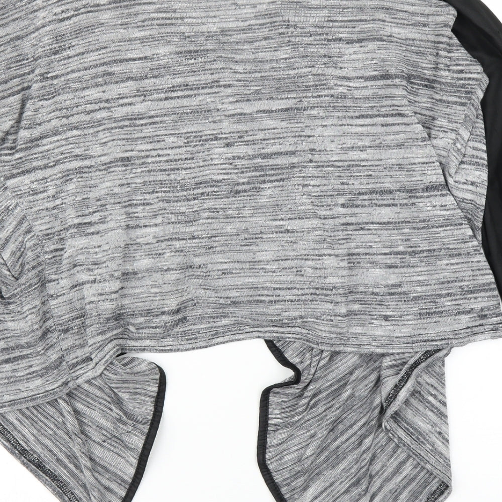 Nice Womens Grey Cardigan Jumper Size M