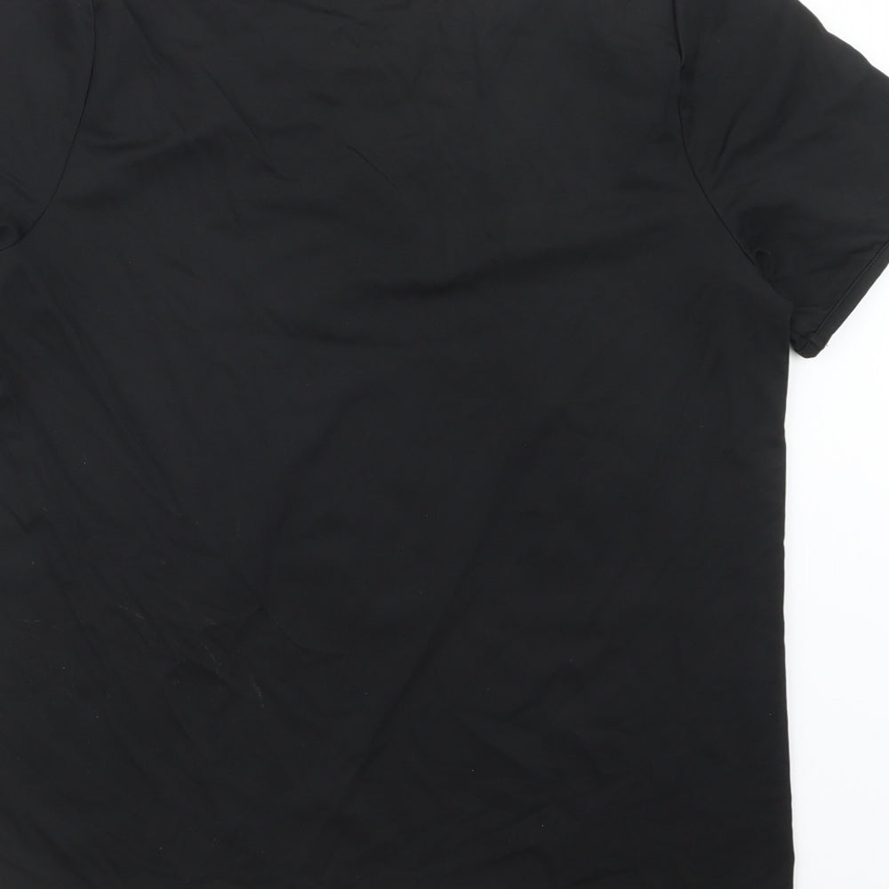 Incorporatewear Womens Black Basic T-Shirt Size M