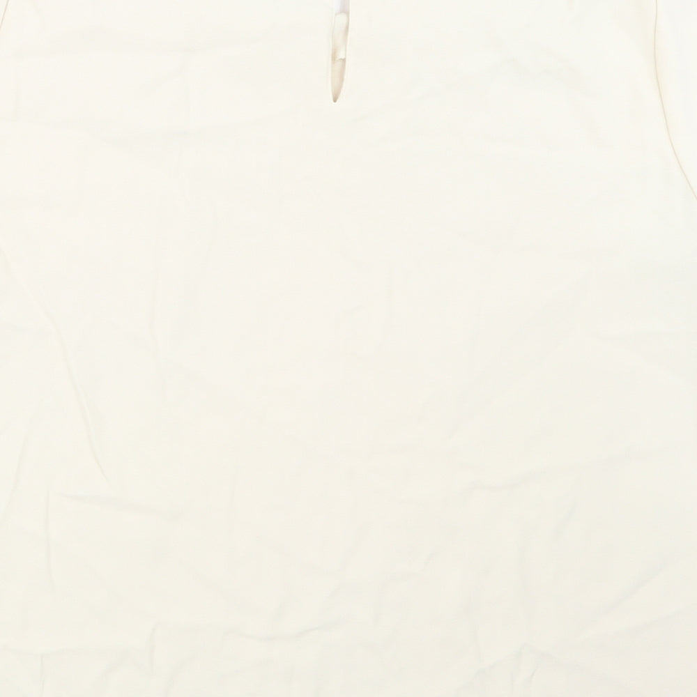 Incorporatewear Womens Ivory Basic T-Shirt Size 24