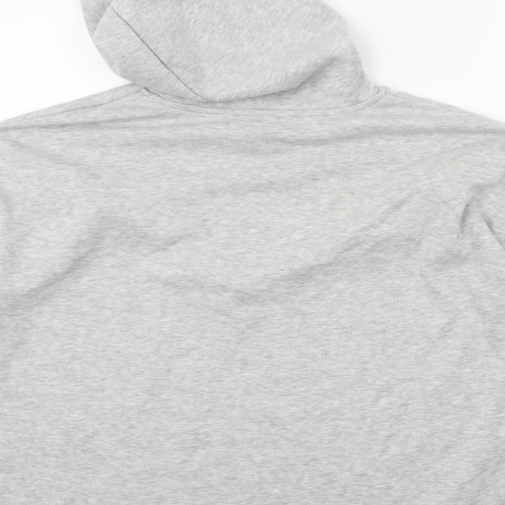 Papaya Womens Grey Pullover Hoodie Size L