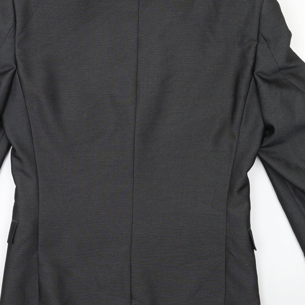 NEXT Mens Grey Jacket Suit Jacket Size 36