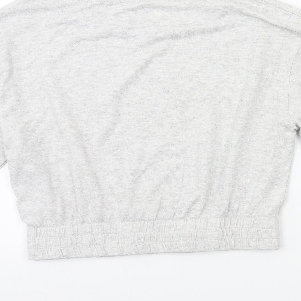Atmosphere Womens Grey Pullover Sweatshirt Size XS