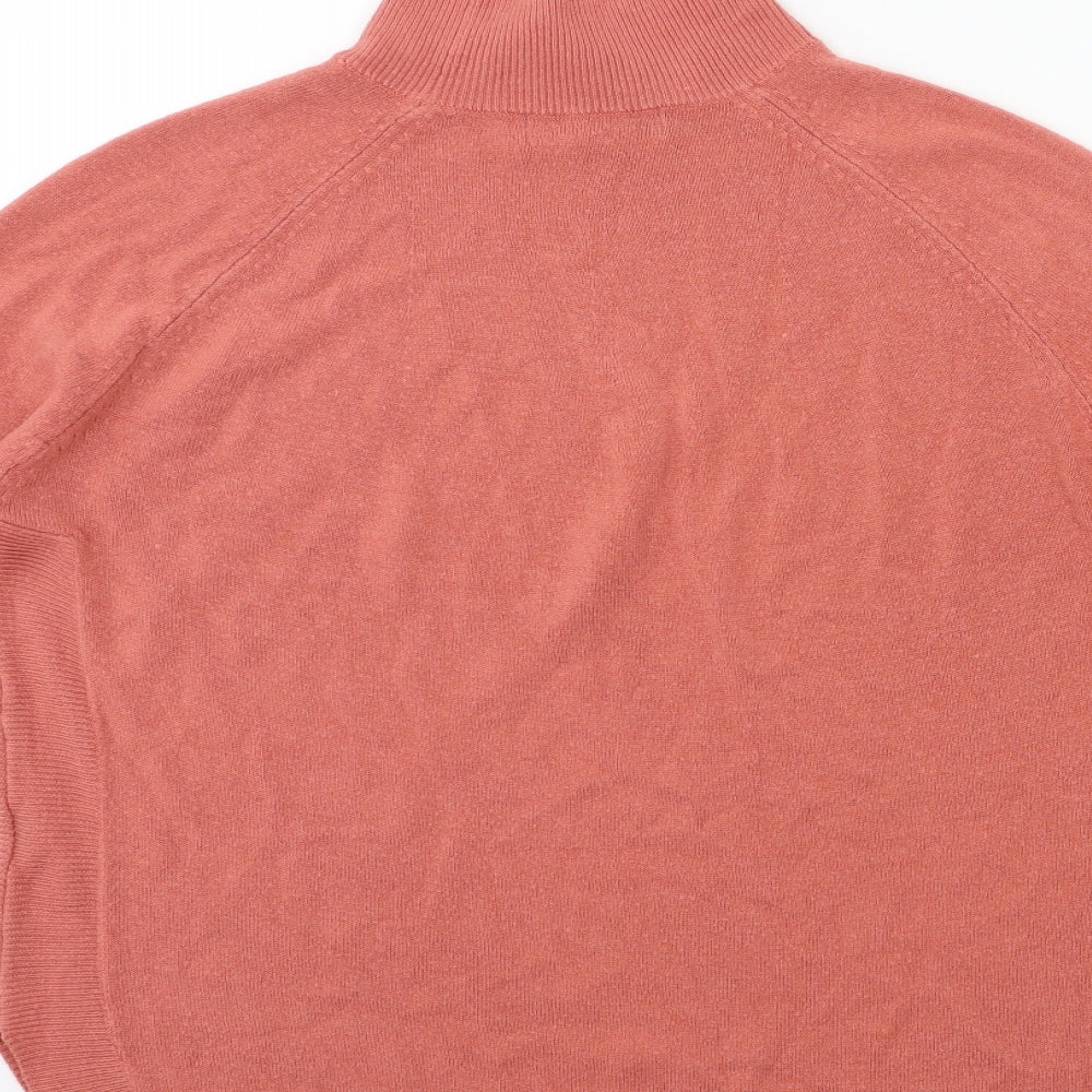 Marks & Spencer Womens Pink Knit Pullover Jumper Size S
