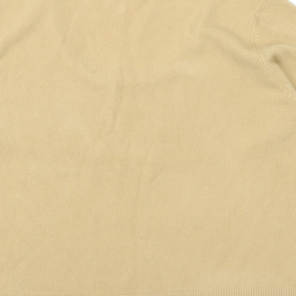 XE Womens Beige Pullover Jumper Size XL