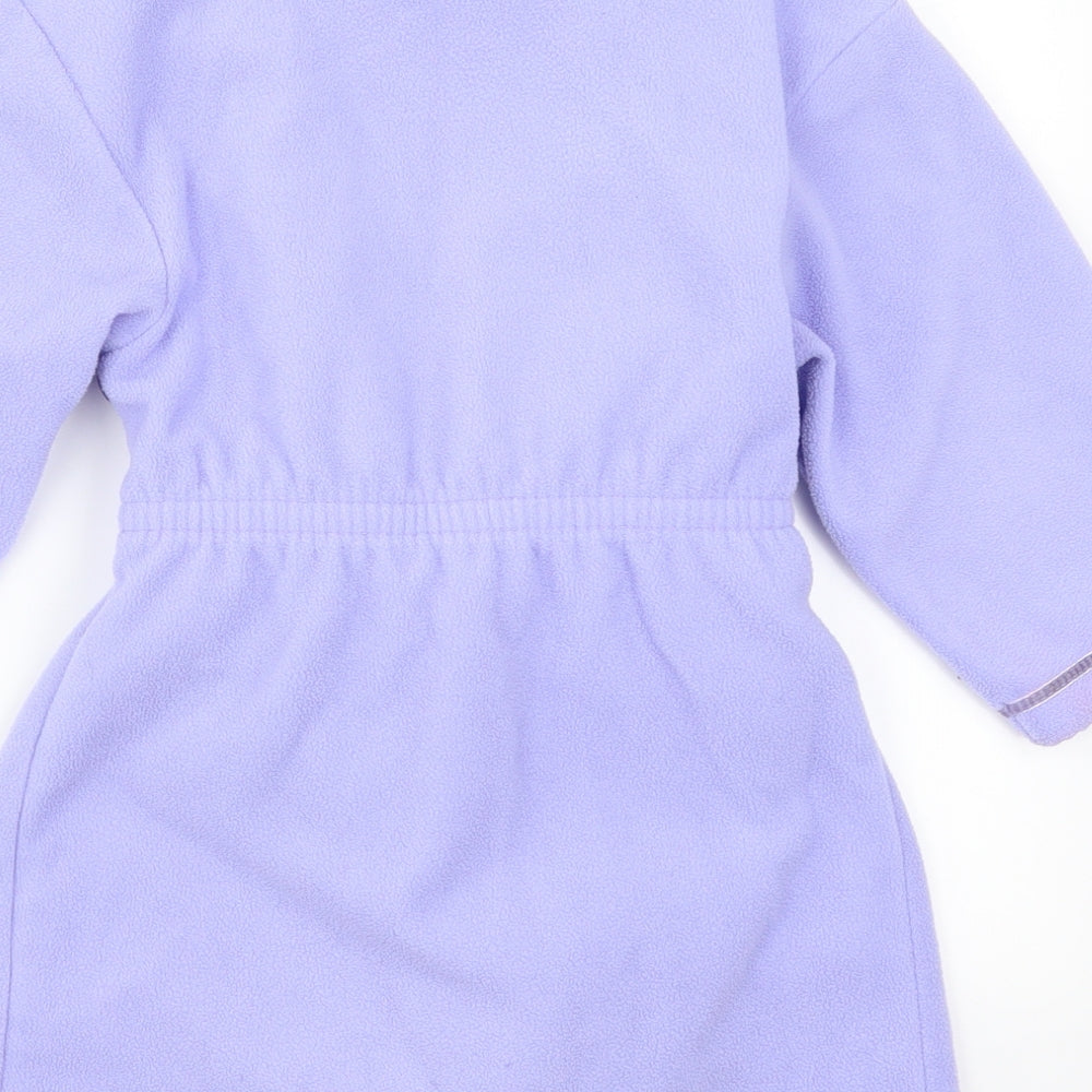 Primark Girls Purple Solid Kimono Pyjama Top Size 3-4 Years
