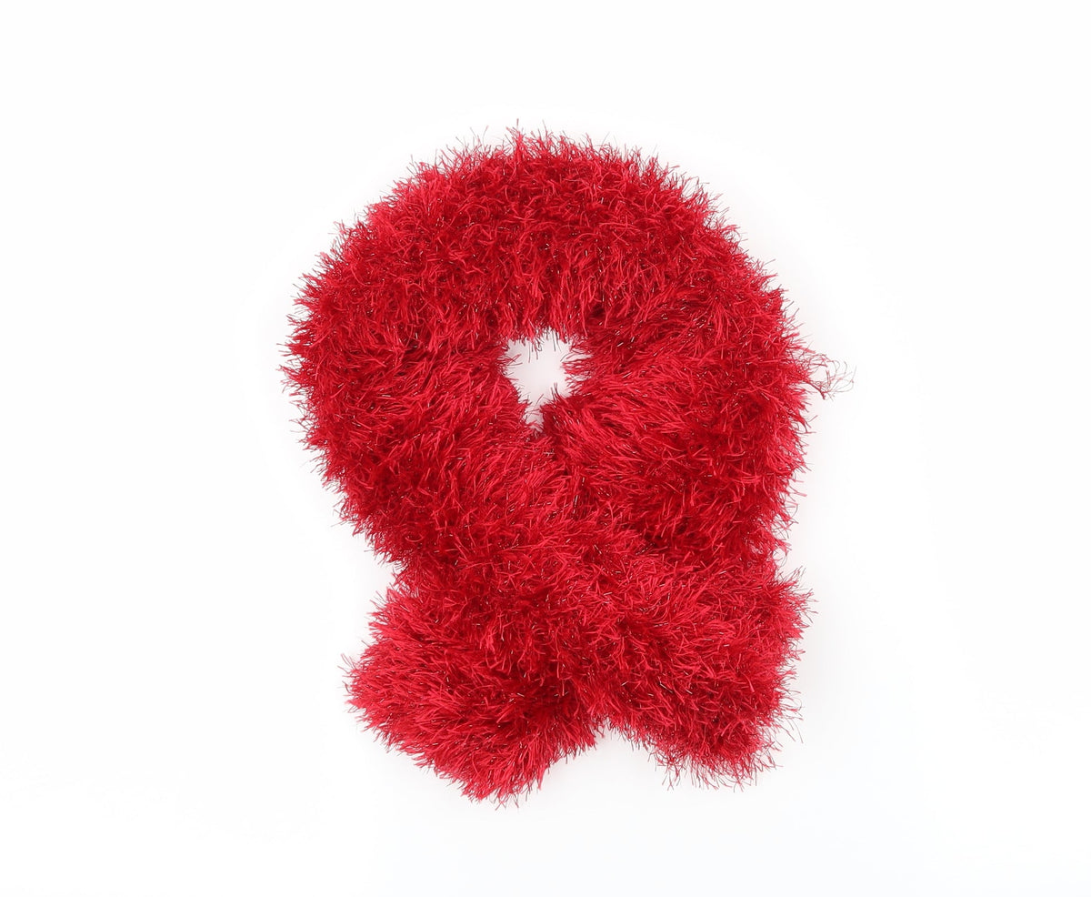 Preworn Girls Red Scarf Scarves & Wraps One Size