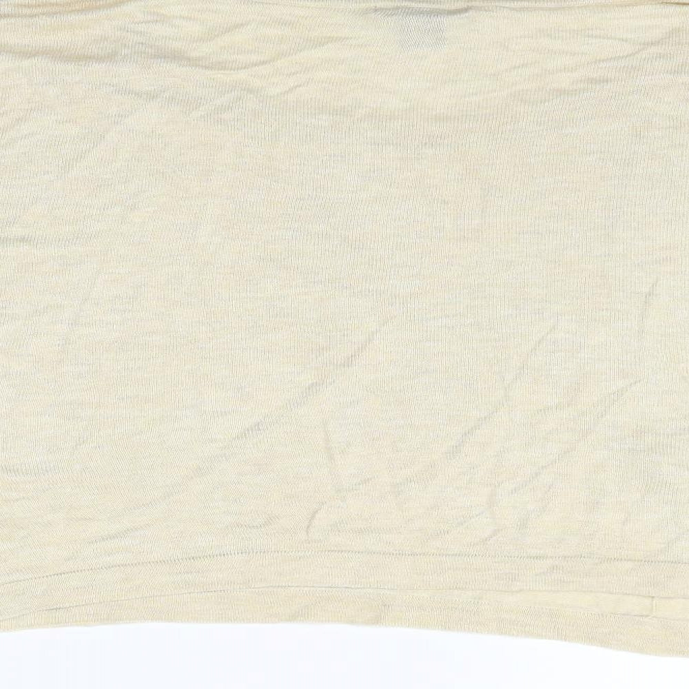 H&M Womens Beige Pullover Jumper Size L