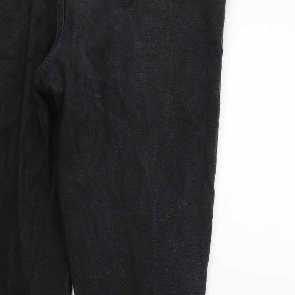 Denim & Co. Womens Grey Straight Jeans Size 20 L28 in