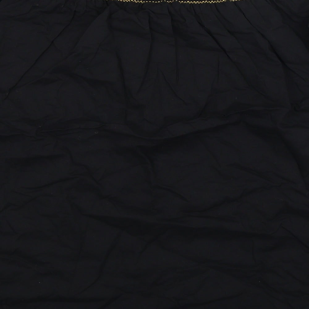 River Island Womens Black Basic Blouse Size 12