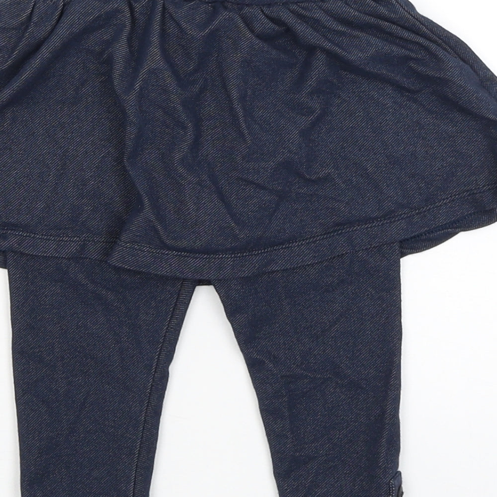 Mothercare Baby Blue Capri Trousers Size 9-12 Months