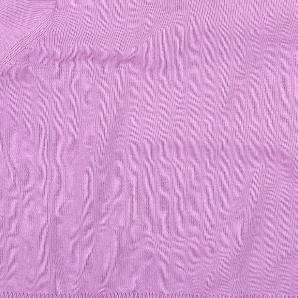 Damart Womens Purple Basic Blouse Size M