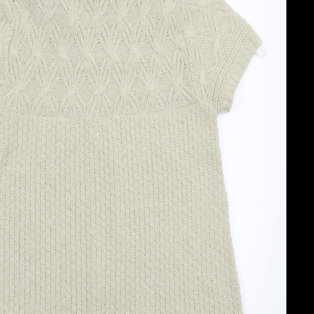 Davida Womens Beige Pullover Jumper Size 14