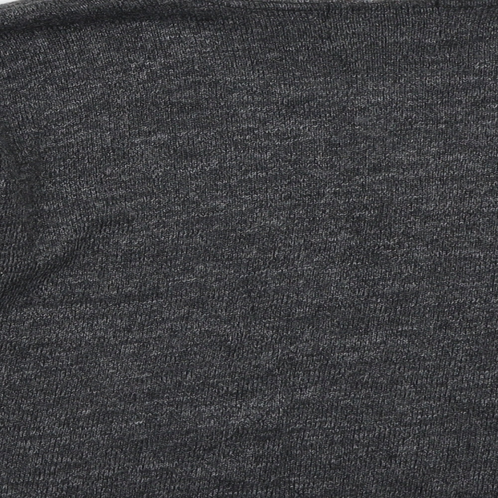 Natural feeling Womens Grey Pullover Jumper One Size