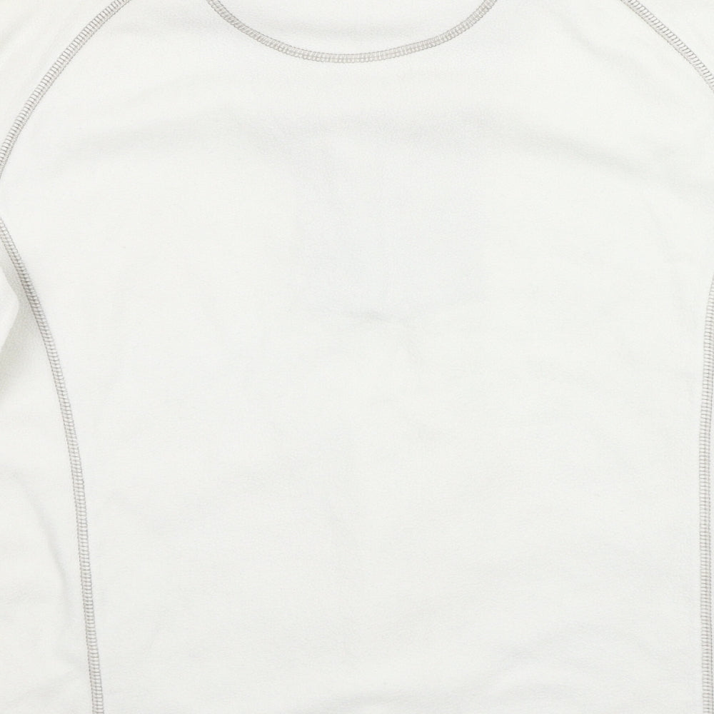 Mountainlife Womens White Pullover Jumper Size 10