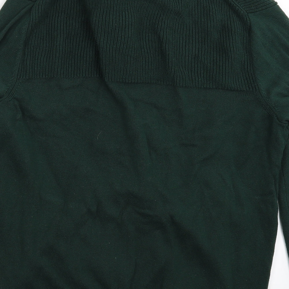 Club Room Womens Green Knit Pullover Jumper Size L
