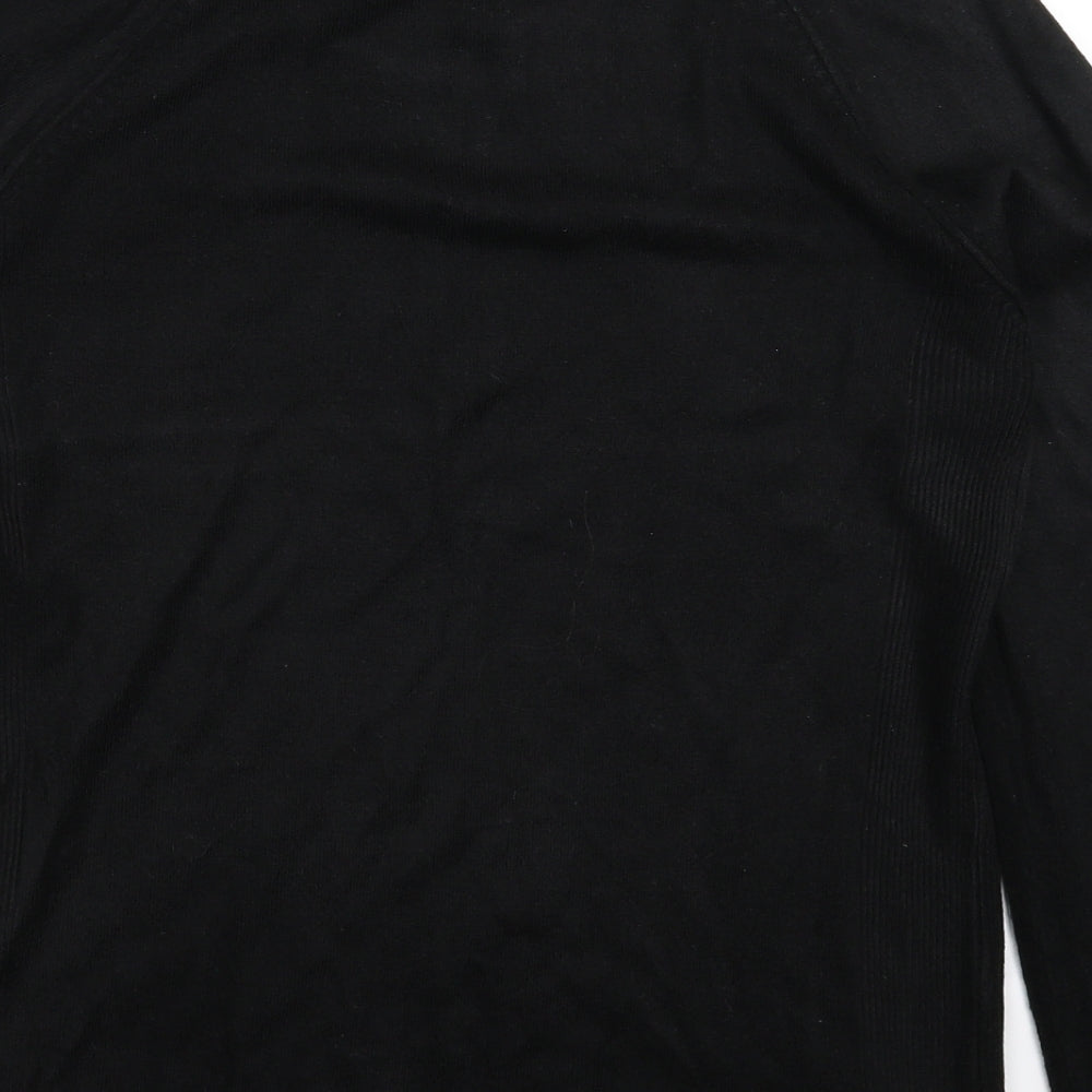 Primark Womens Black Knit Pullover Jumper Size 12