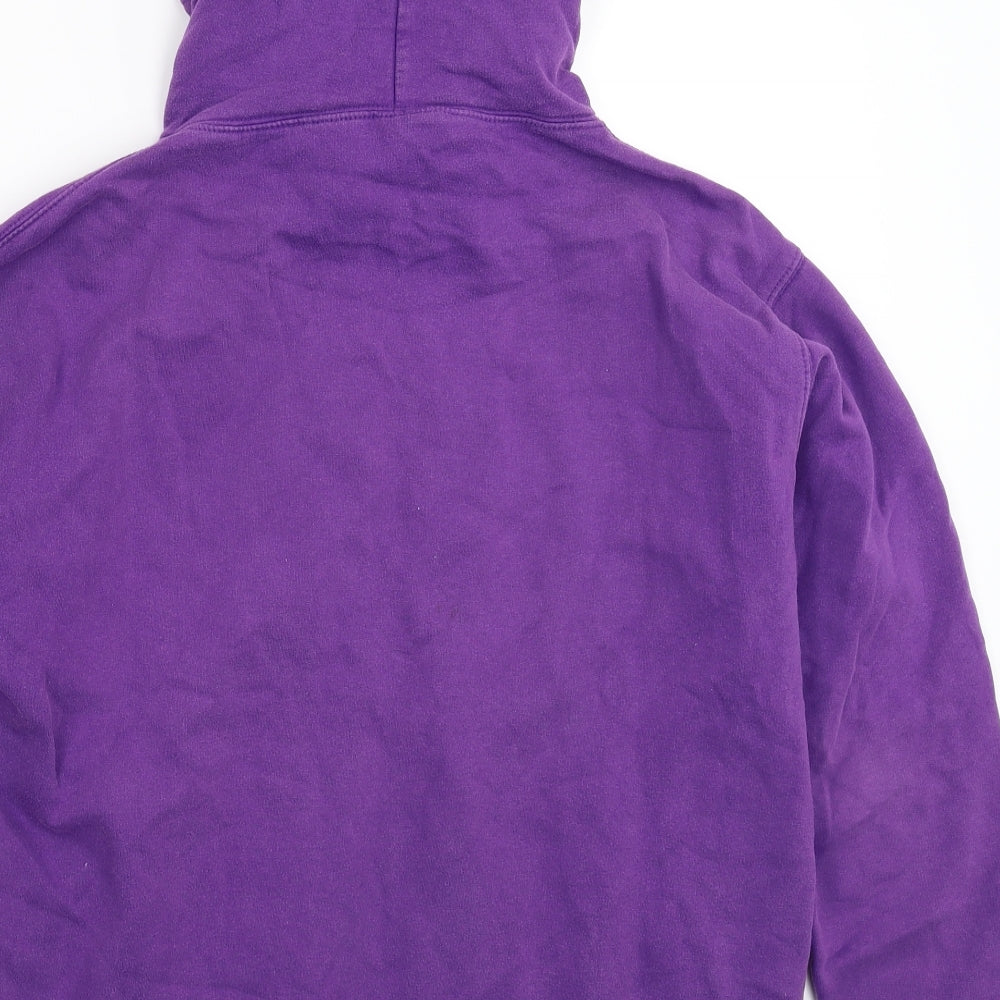 All We Do is Womens Purple Pullover Hoodie Size M