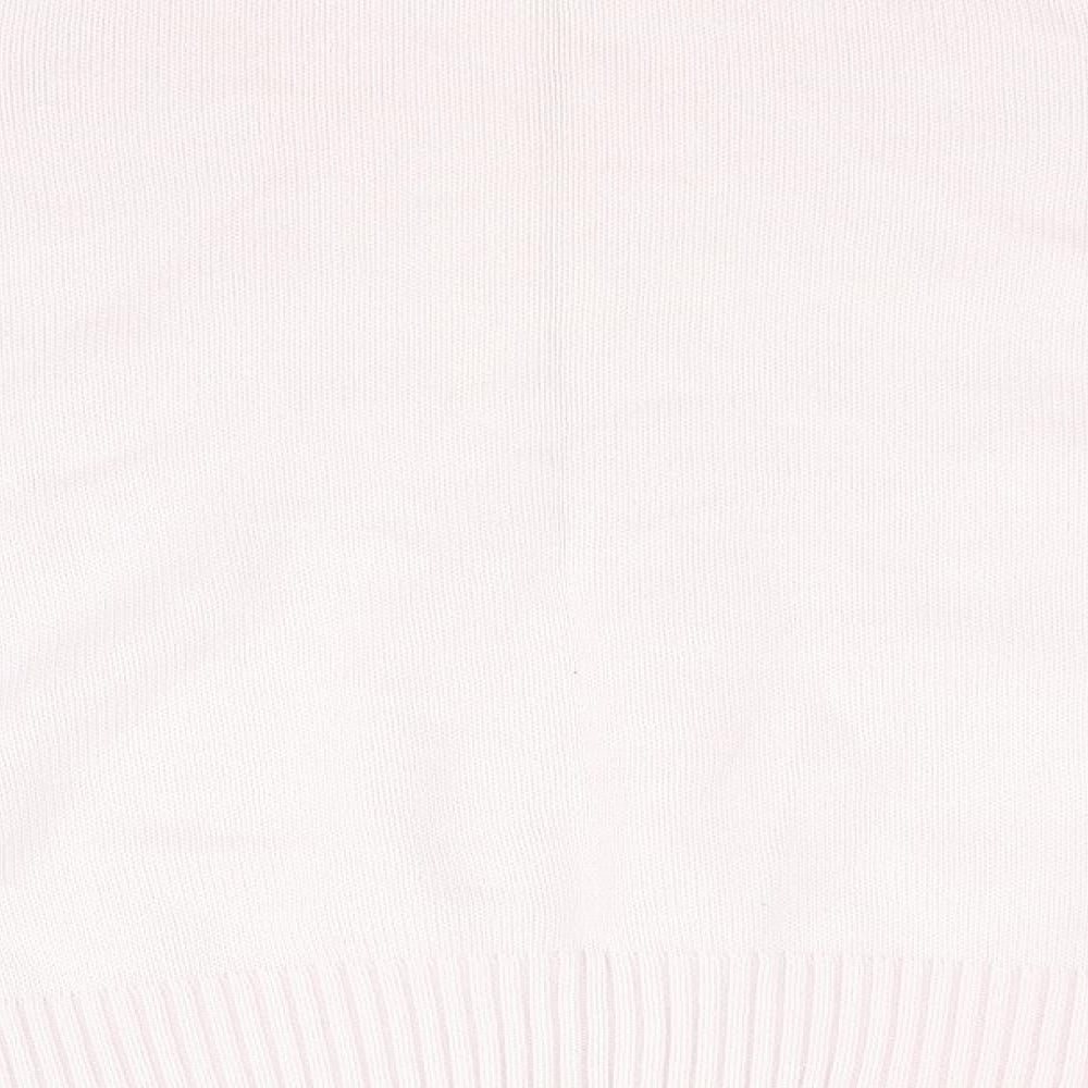 Marks Womens Pink Knit Pullover Jumper Size 16
