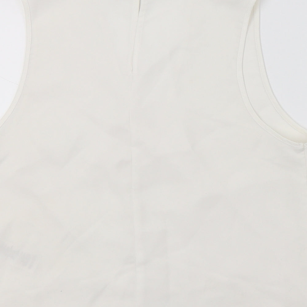 ASOS Womens White Basic Blouse Size 8