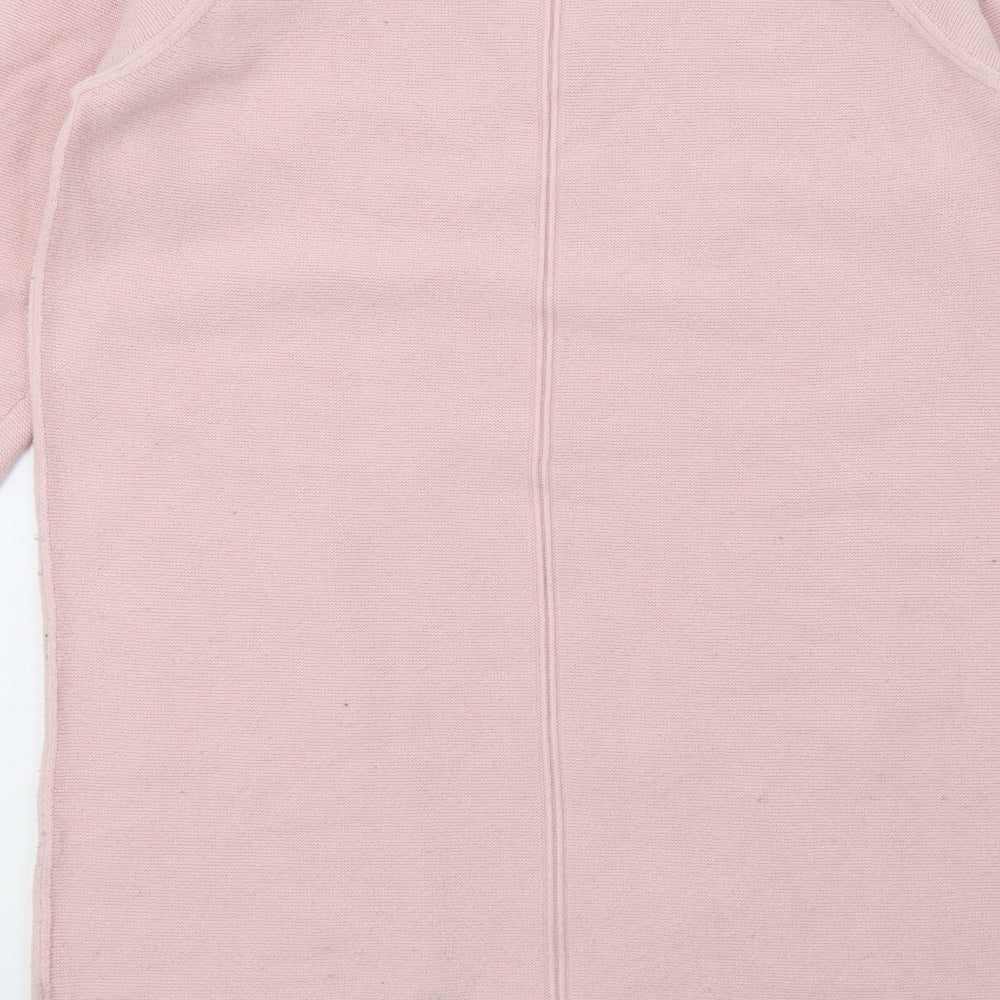 Marks and Spencer Womens Pink Knit Pullover Jumper Size 10
