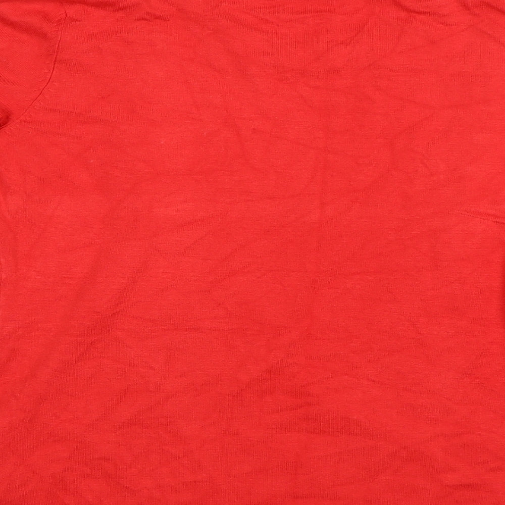 BPC Selection Womens Red Pullover Jumper Size S