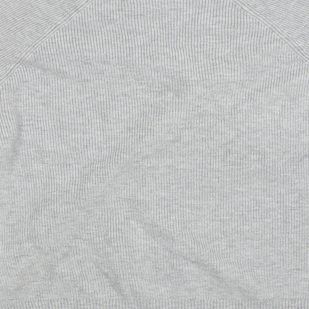 Peyton Primrose Womens Grey Pullover Jumper Size M