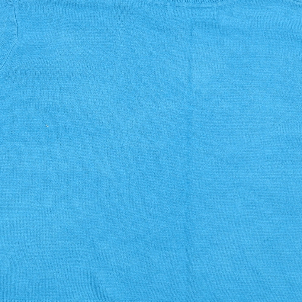 Style Unlimited Womens Blue Pullover Jumper Size 22