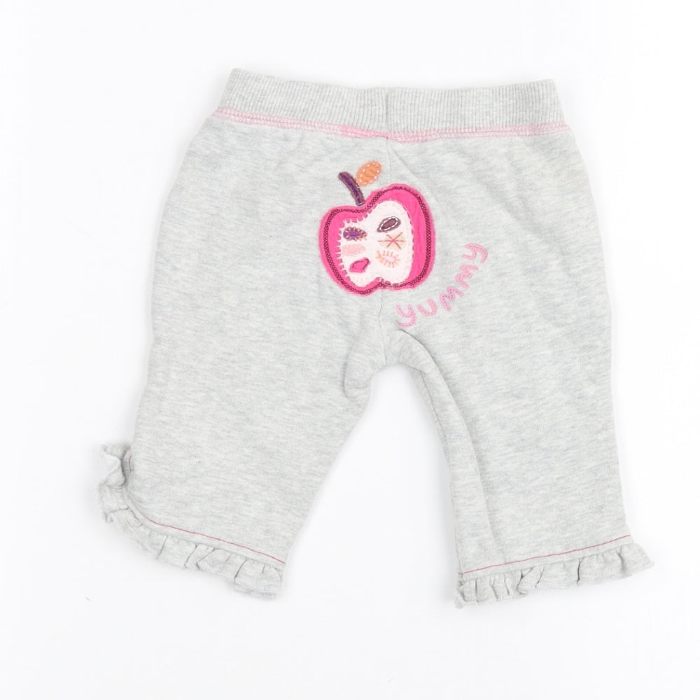 NEXT Baby Grey Sweatpants Trousers Size 3-6 Months