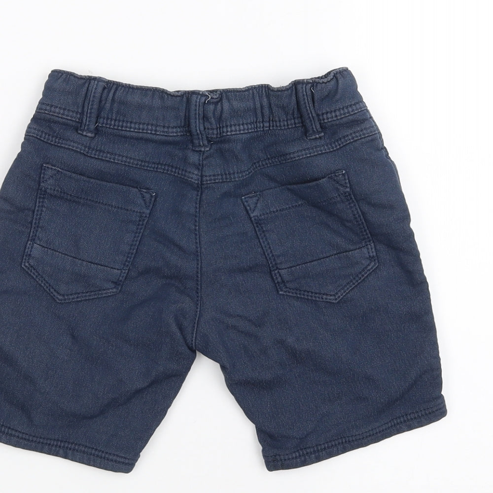 Marks & Spencer Boys Blue Sweatpants Trousers Size 4-5 Years