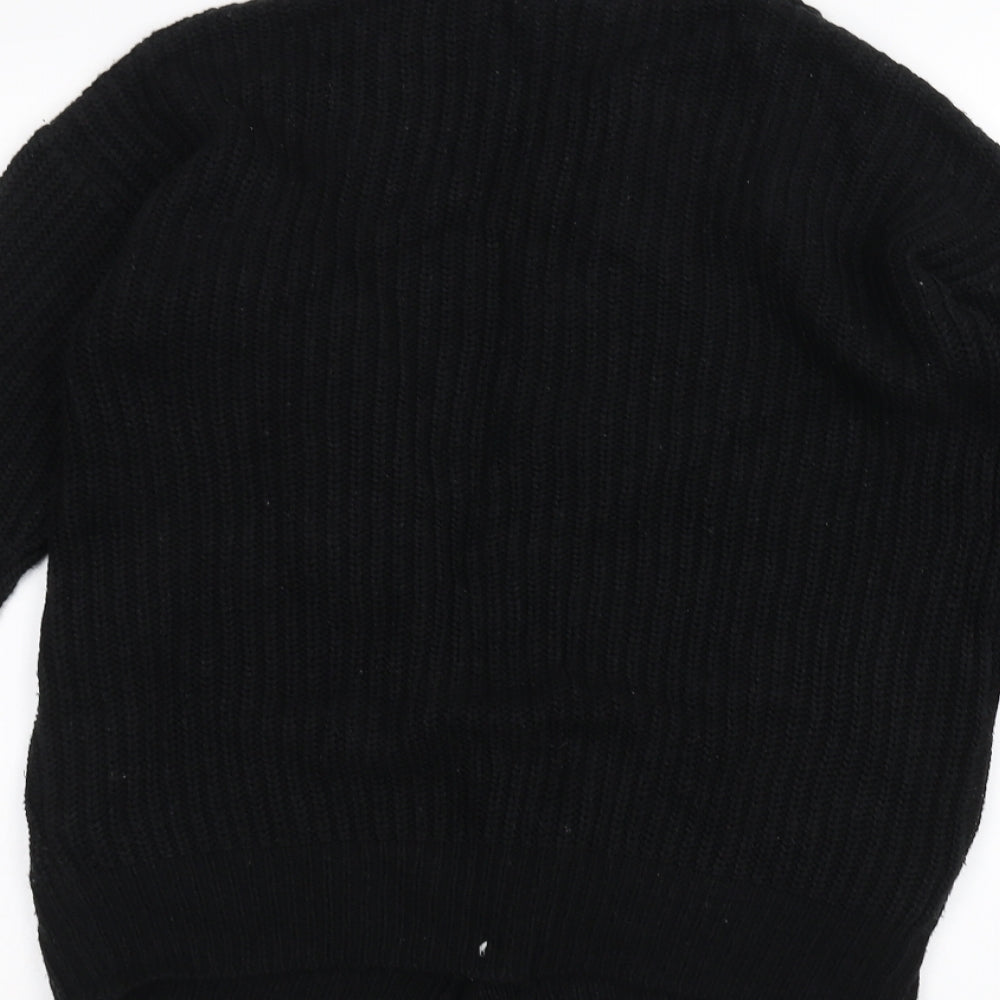 pep & Co Womens Blue Knit Jacket Coatigan Size S