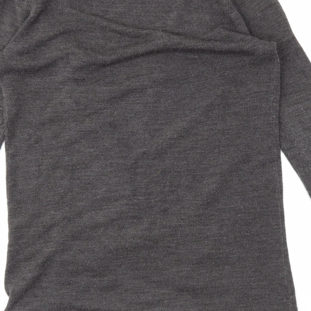 South Womens Grey Wrap Jumper Size 8