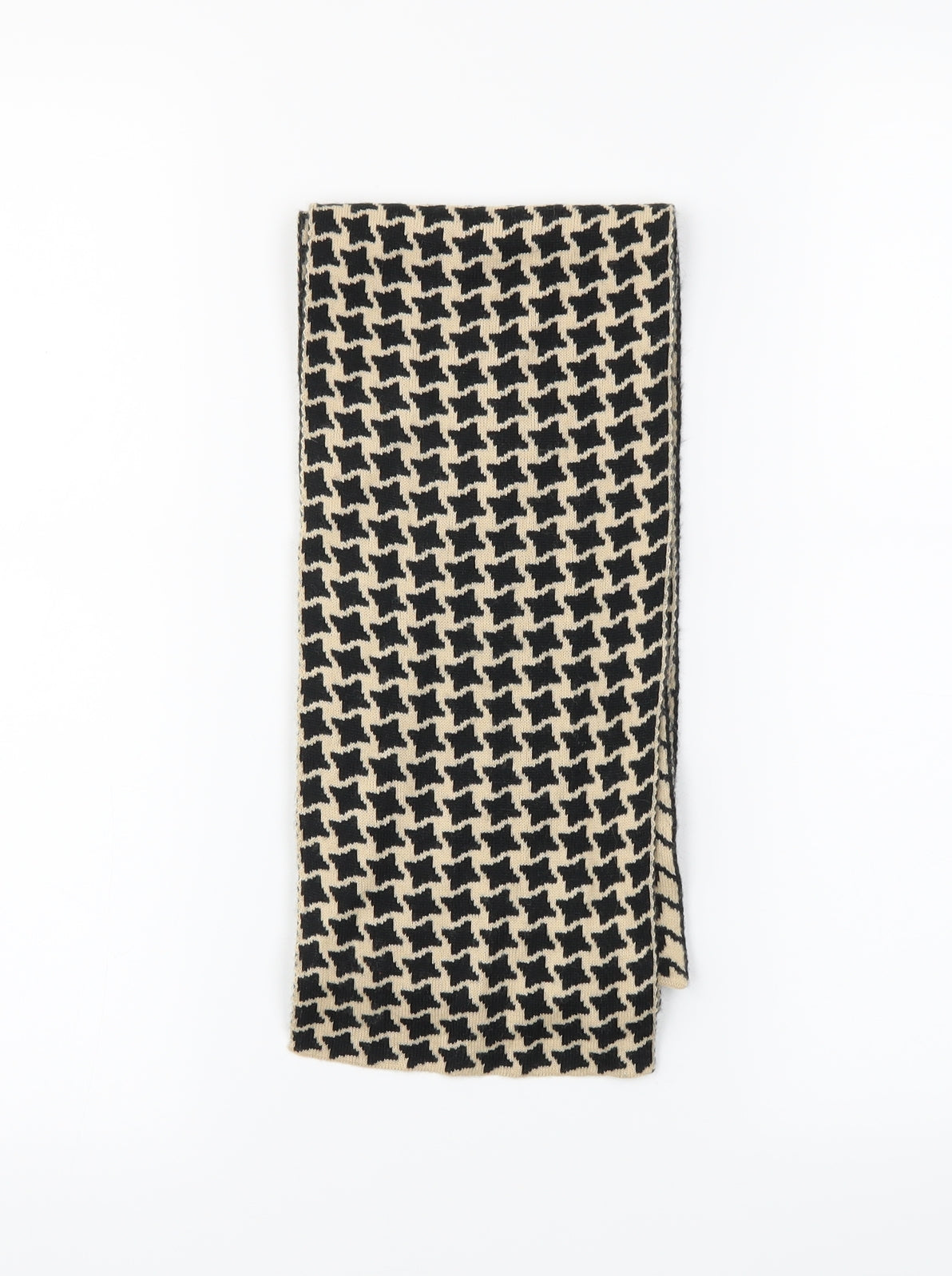 Preworn Womens Black Batik Scarf
