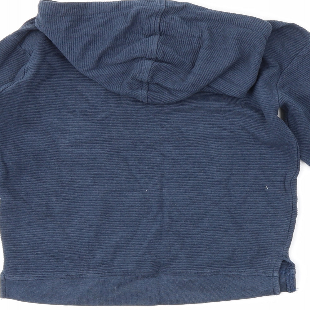 D/STRUCT Boys Blue Pullover Hoodie Size 9-10 Years