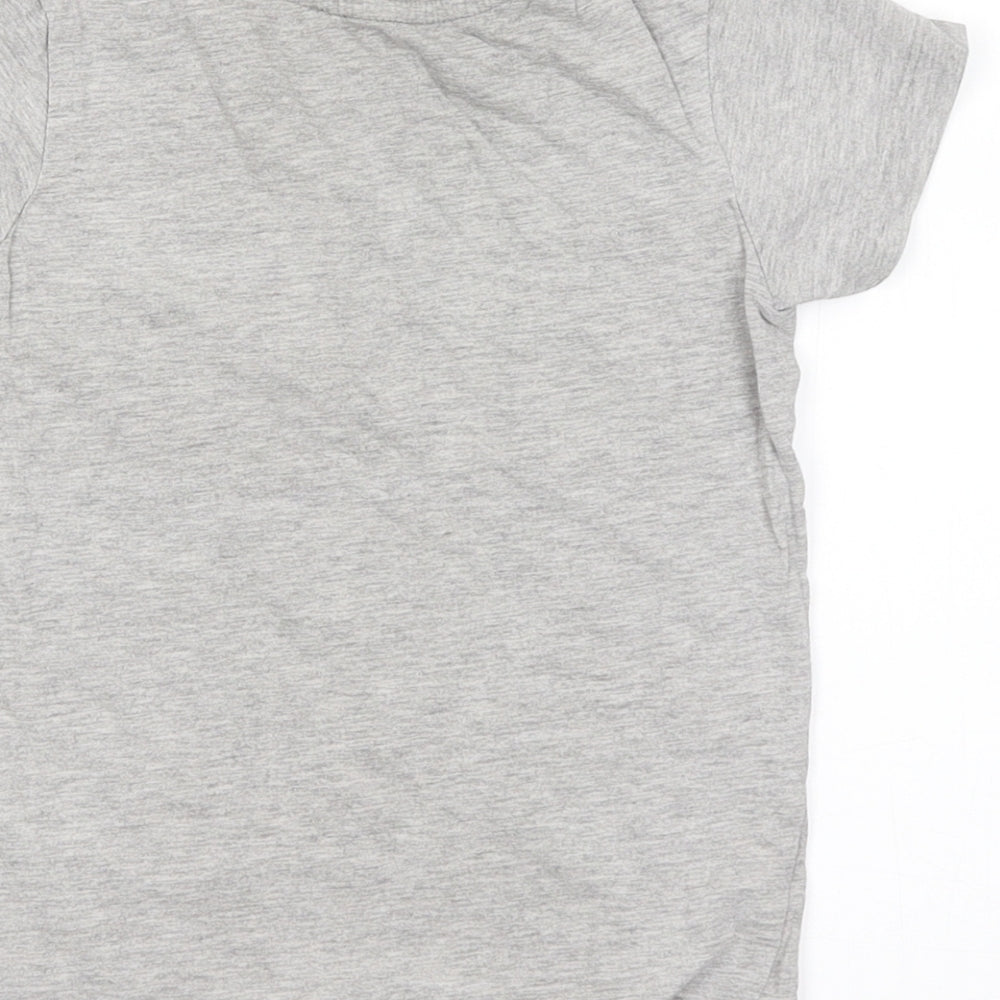 Preworn Boys Grey Basic T-Shirt Size 3-4 Years