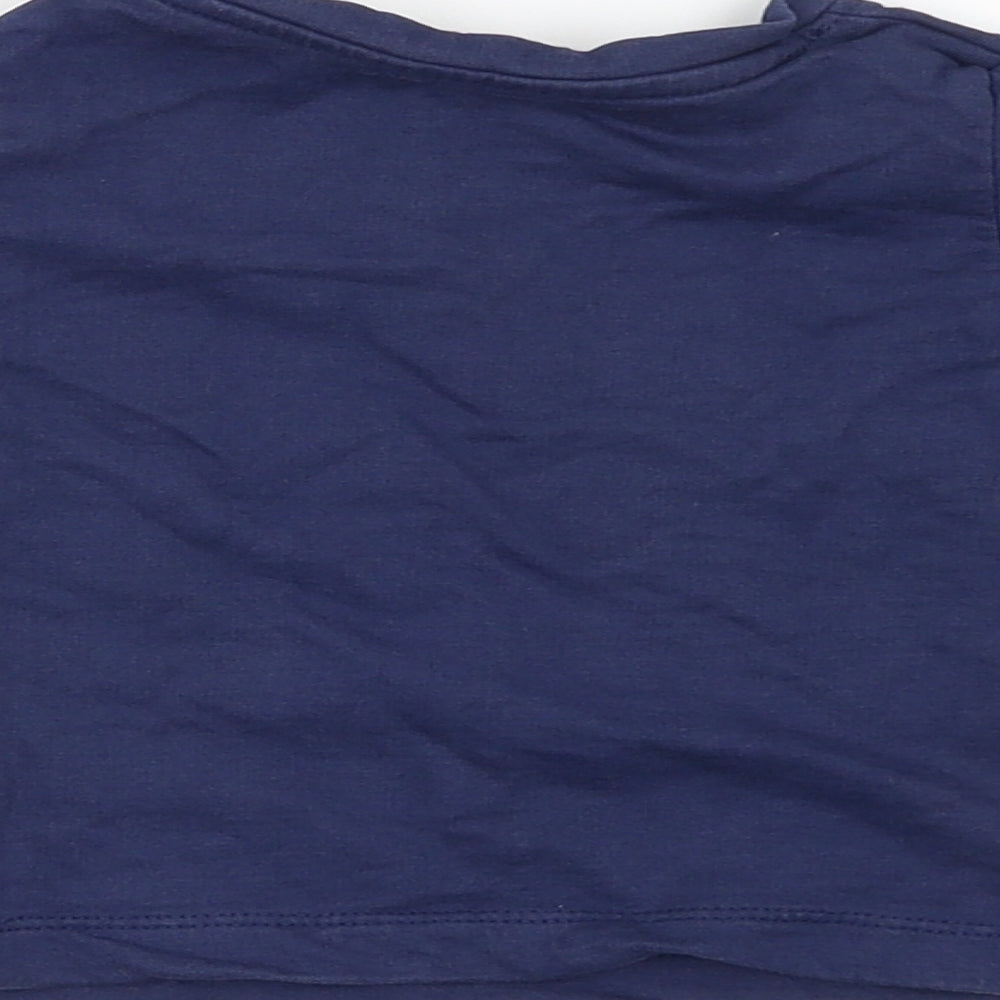 mee mee Boys Blue Basic T-Shirt Size 9-12 Months