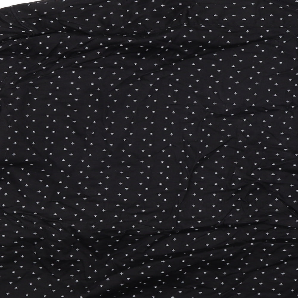 best legend Womens Black Basic Button-Up Size 12